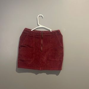Corduroy skirt from Target, size 6, purple/pink color